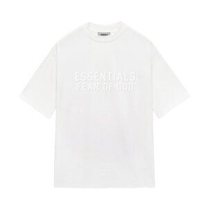 Fear of God Essentials White Short Sleeve Tee